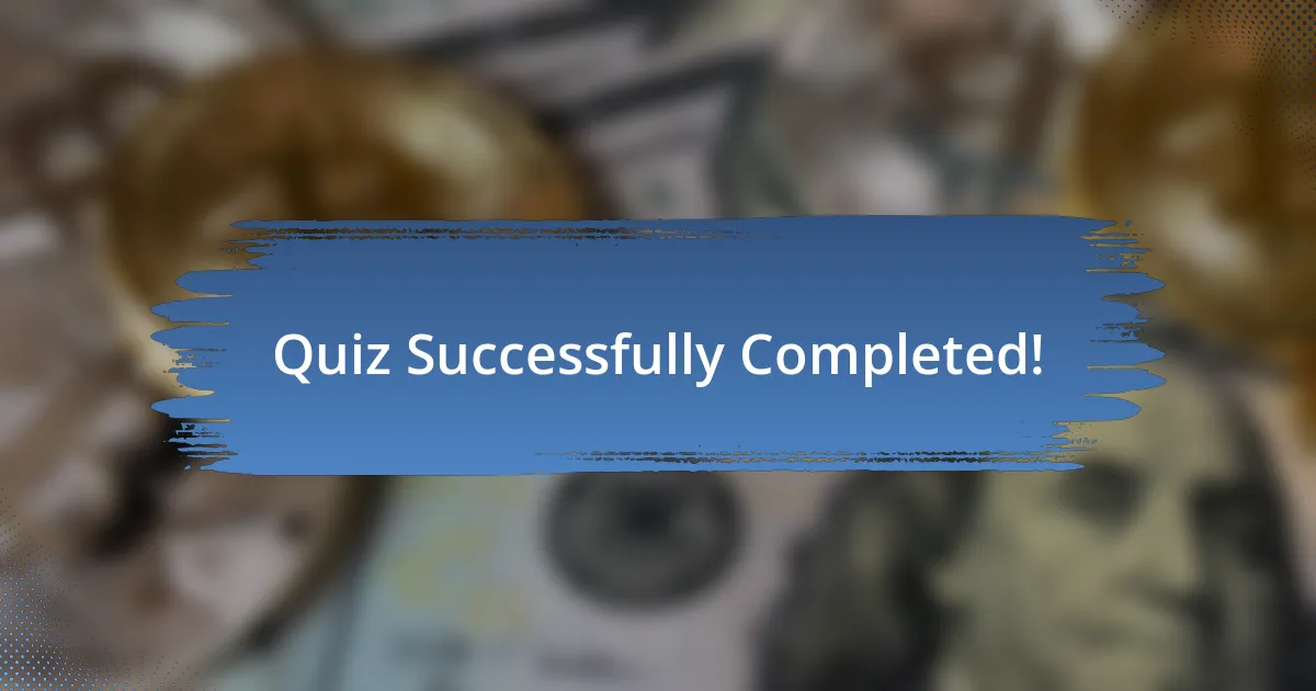 Quiz Successfully Completed!