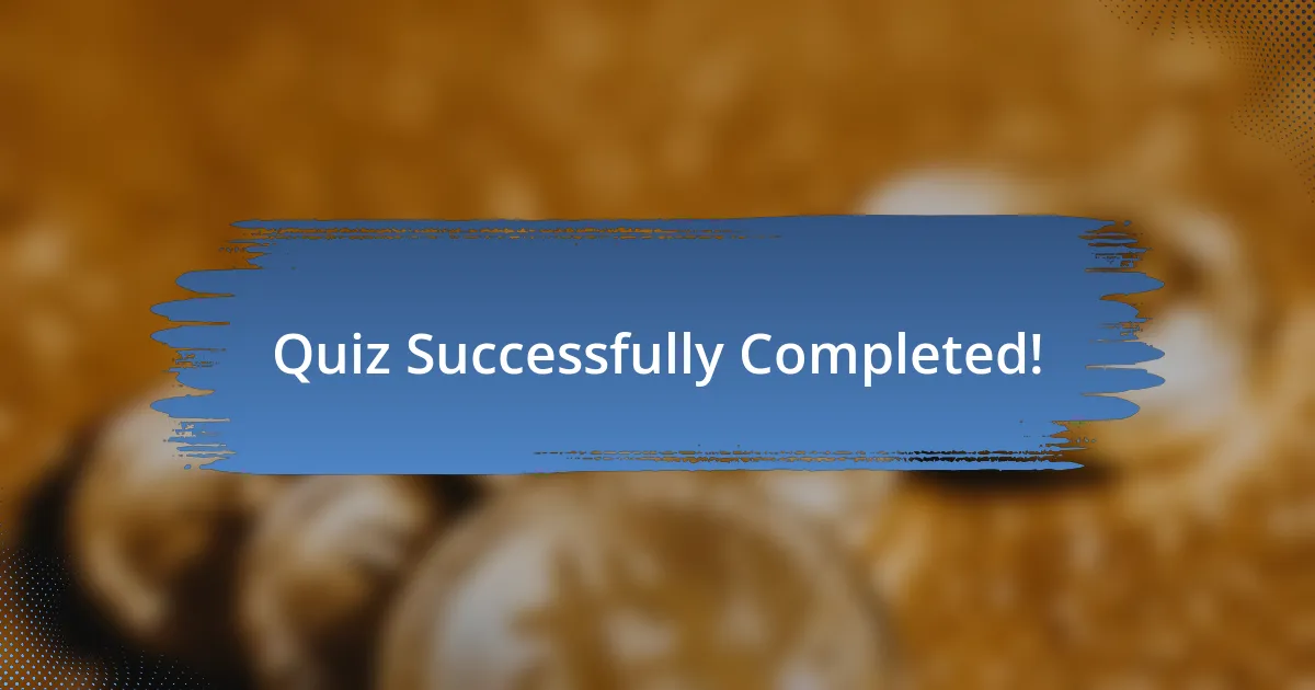 Quiz Successfully Completed!