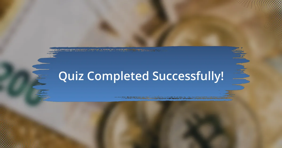 Quiz Completed Successfully!