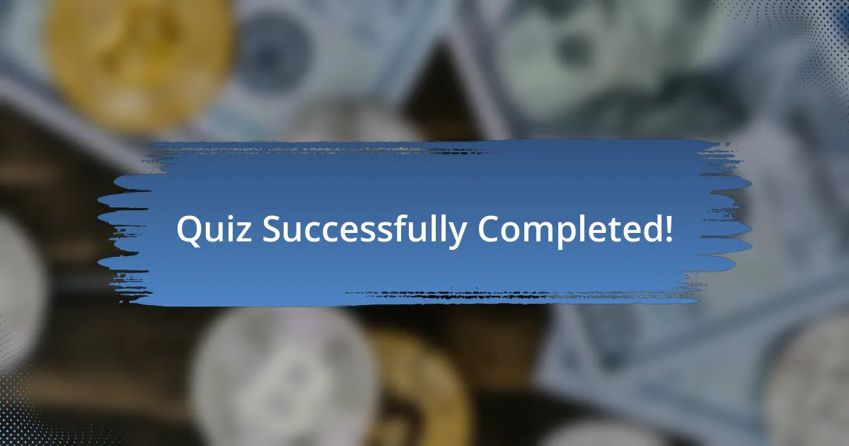 Quiz Successfully Completed!