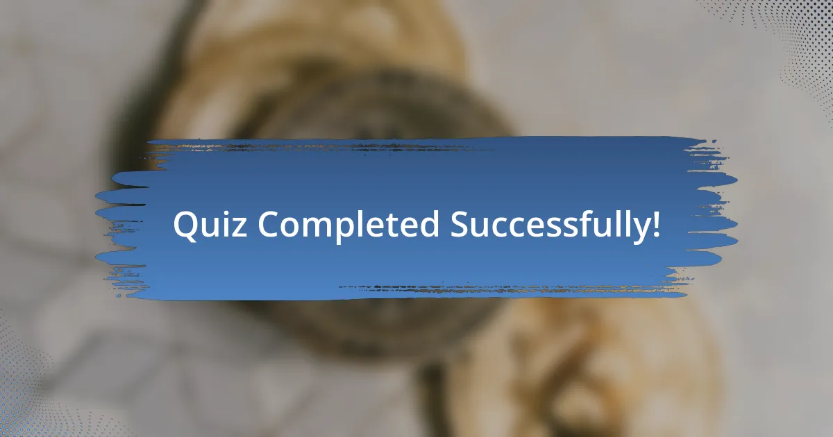 Quiz Completed Successfully!