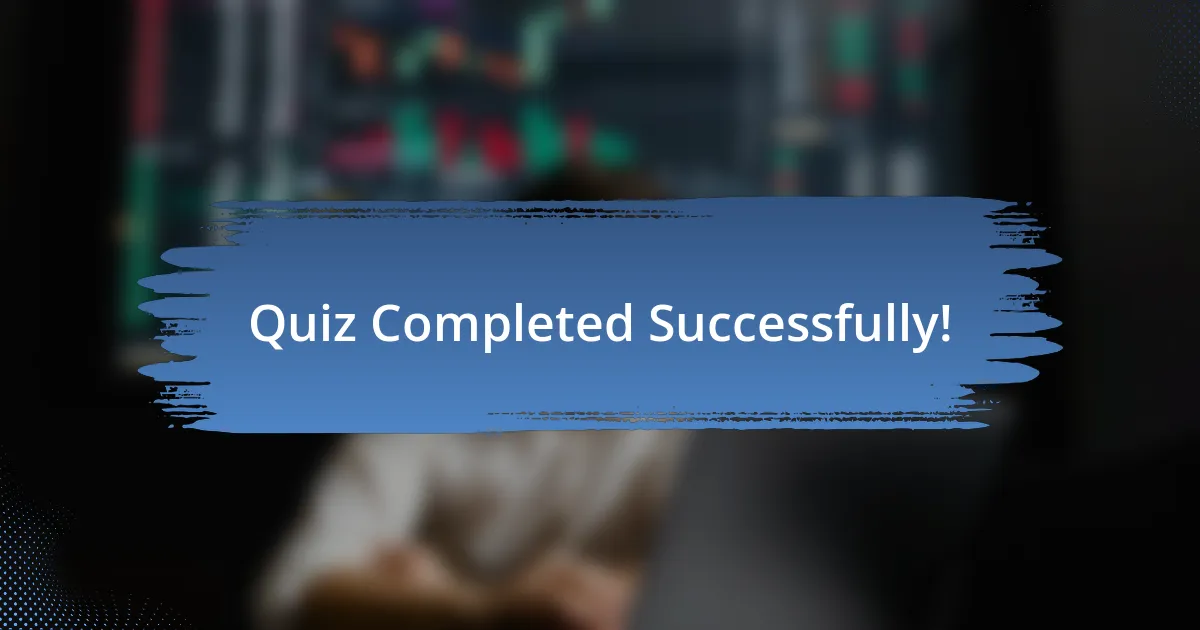 Quiz Completed Successfully!