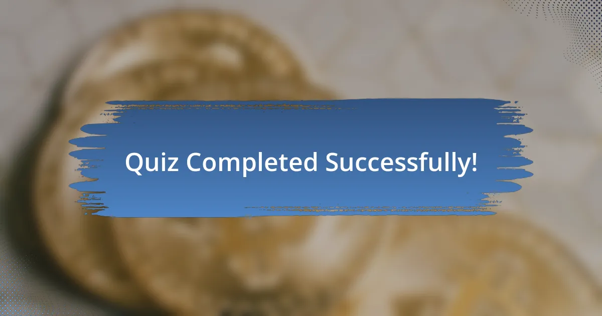 Quiz Completed Successfully!