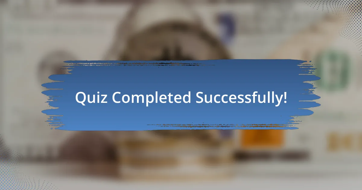 Quiz Completed Successfully!