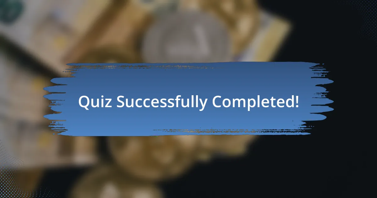 Quiz Successfully Completed!