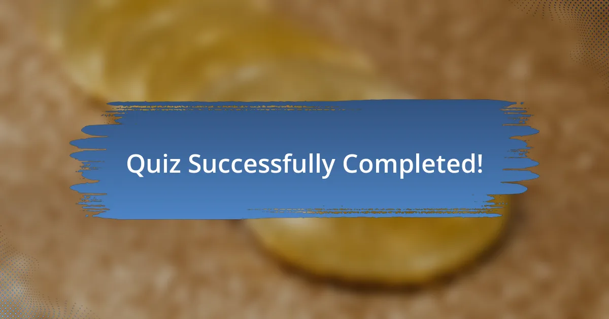 Quiz Successfully Completed!