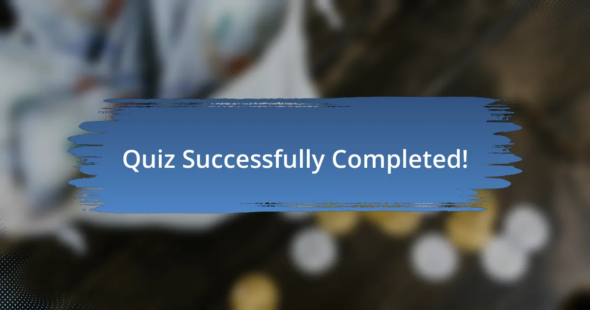 Quiz Successfully Completed!