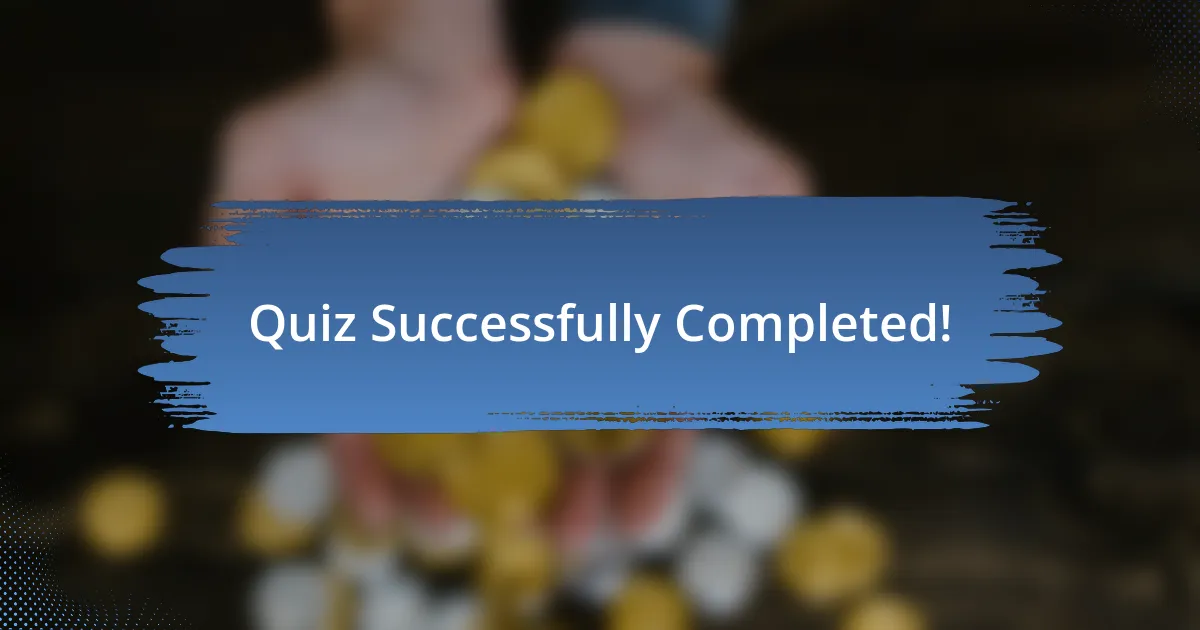 Quiz Successfully Completed!