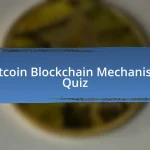 Bitcoin Blockchain Mechanism Quiz