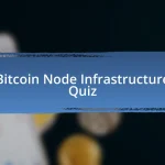 Bitcoin Node Infrastructure Quiz