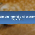 Bitcoin Portfolio Allocation Tips Quiz