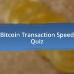 Bitcoin Transaction Speed Quiz